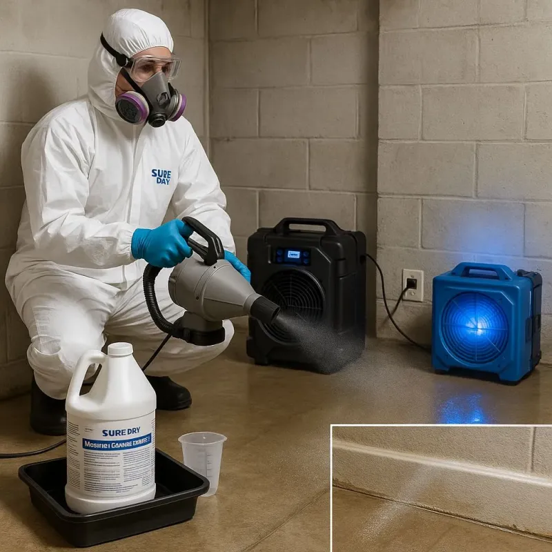 Sanitization and Odor Removal process in Cresaptown, MD