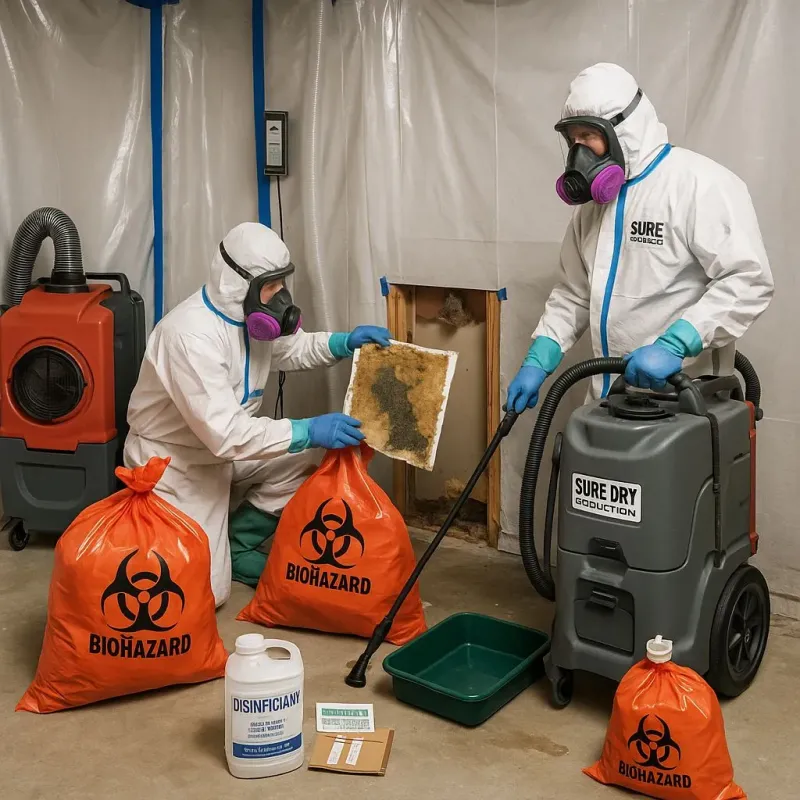 Contaminated Water Handling Protocols process in Cresaptown, MD