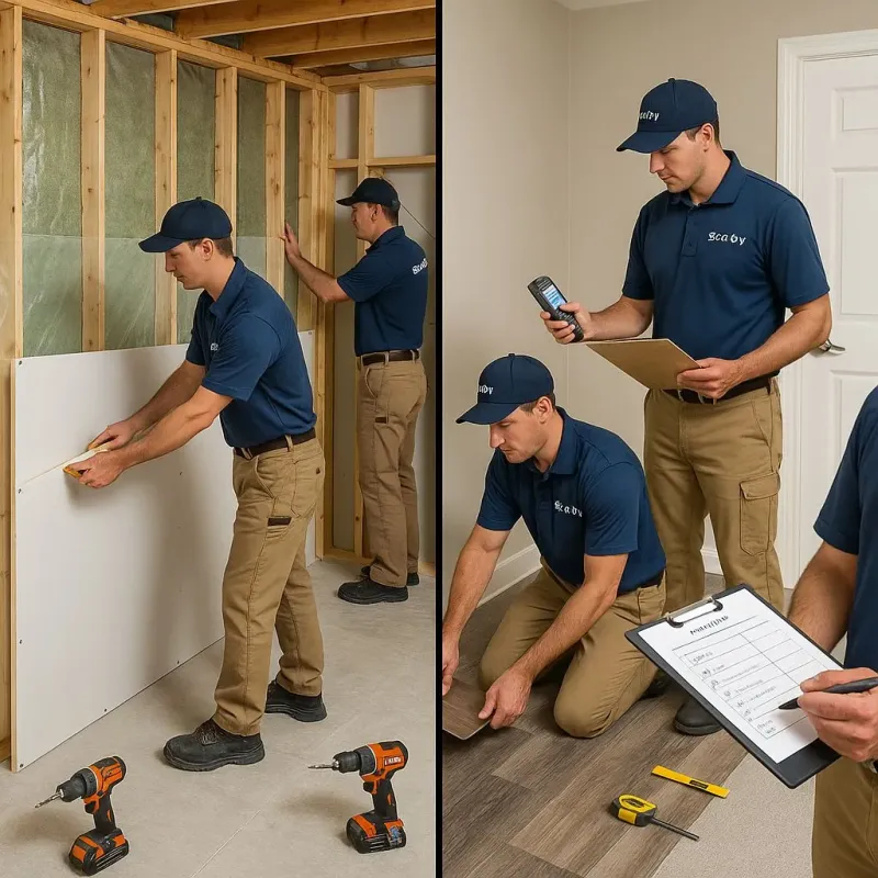 Repairs and Reconstruction process in Cresaptown, MD